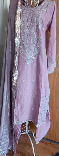Mauve farshi shalwar - farshi, 3