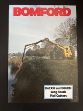 BOMFORD B65XM LONG REACH FLAIL CUTTER TRACTOR BROCHURE FORD LEAFLET HEDGE CUTTER