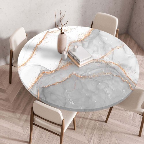 Marble round table cover - marble,