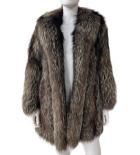 Real Natural SILVER FOX Fur