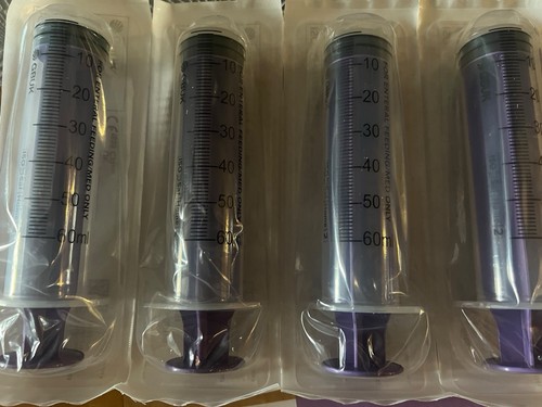 10x enteral syringes 60ml - enteral,