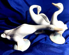 Vintage LLADRO PORCELAIN GEESE