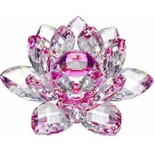 Crystal Lotus Flower Ornament
