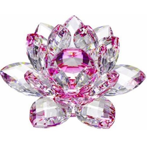Crystal lotus flower - crystal,