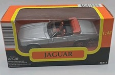 New Ray 1/43 Scale 48843 - 1988 Jaguar XJ-S V12 Open Top - Silver