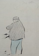 Jacques Villon: The Neighborhood Bistro, Signed Engraving, 1959