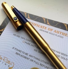 24k gold plated parker - gold,