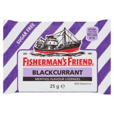 Fisherman's Friend Blackcurrant Sugar-Free Lozenges 25g - Pack of 12