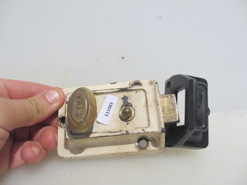 Vintage iron door lock keep - iron,