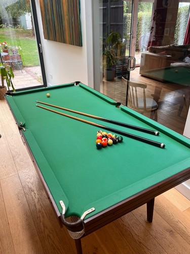 Snooker and pool table 6ft - and,