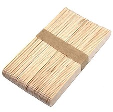 50 Jumbo Natural Wooden Wide