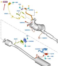 FORD TRANSIT MK4 Exhaust