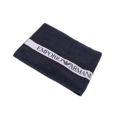 Accessories Emporio Armani Woven Towel in Blue