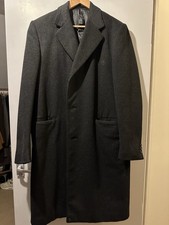 Crombie Men's Black  Wool