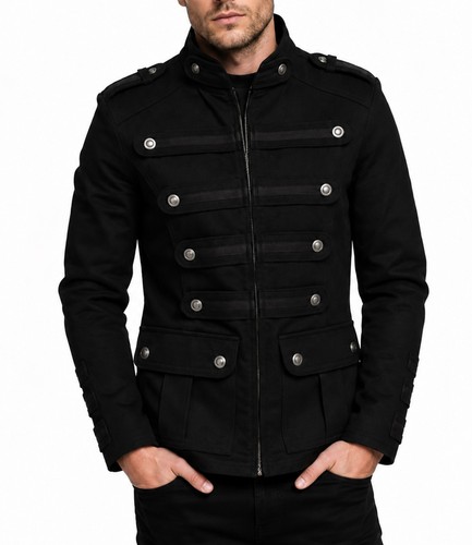 Gothic military band - band, black