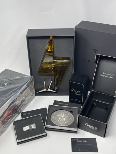 Tesla tequila bottle - tequila, (empty)