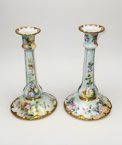 Antq 1890s viennese porcelain - 1890s,
