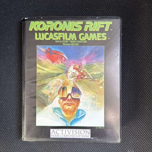 Atari 800 koronis rift game - atari,