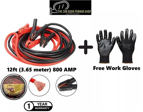 Jump leads 12ft - 800amp, van