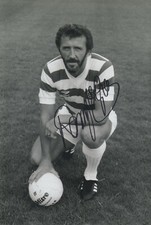 Danny McGrain signed 12x8”