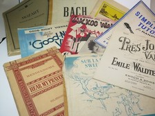 ANTIQUE & VINTAGE SHEET MUSIC