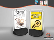 Eco Swinger MASS LISTING Pavement Shop Sign Boards Outdoor Advertising Display