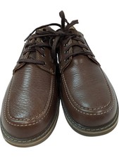 Clarks Unstructured Brown Leather Shoes UK 8.5 Medium Shoe Trees