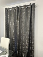 Next Jacquard Lined Grey Gold