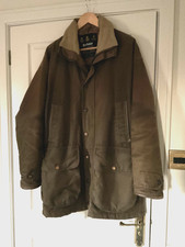 BARBOUR NORTHUMBERLAND JAMES PERRY MOLESKIN WATERPROOF JACKET  - MEDIUM