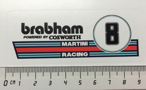 Sticker decal brabham bt44 - decal,,