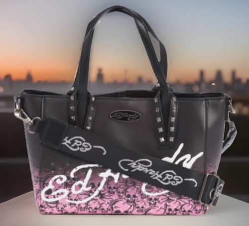Hardy black pink - w/pink, skulls