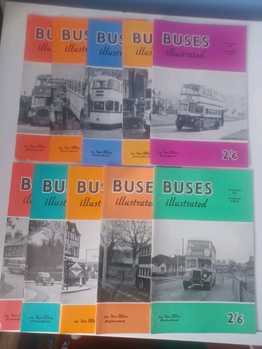 Buses illustrated magazines - illustrated,