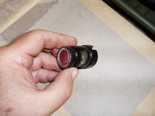 Ww2 lucas rear light lens - rear, as