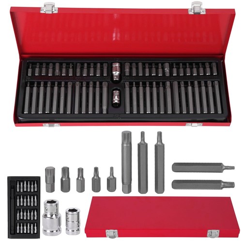 54pc hex torx star - hex,