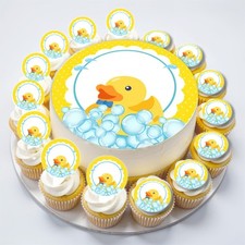 Yellow Rubber Duck Bath Time