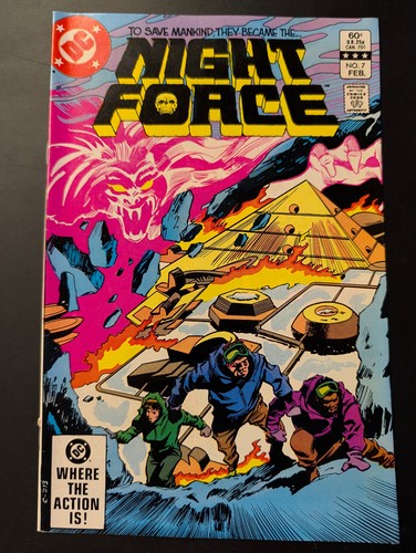 Night force dc comics - force, #7,