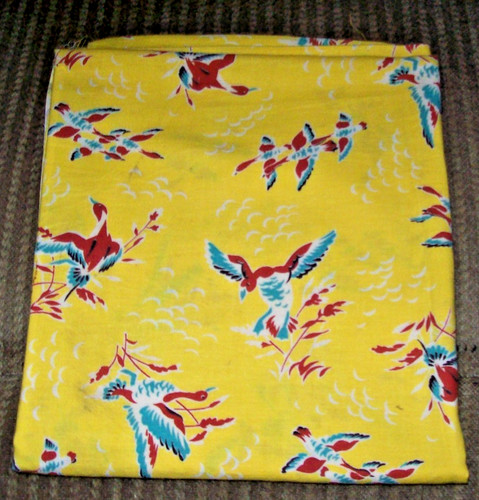Vtg feedsack bag - feedsack, fabric