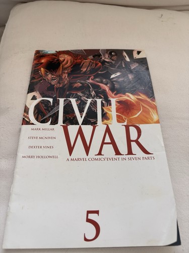 Marvel comics civil war - marvel, #5