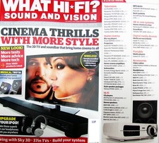 WHAT HI-FI 2011 DCS PUCCINI XTZ CD 100 ARCAM DPB 100 DYNAUDIO SUB250 ROTH £3.99