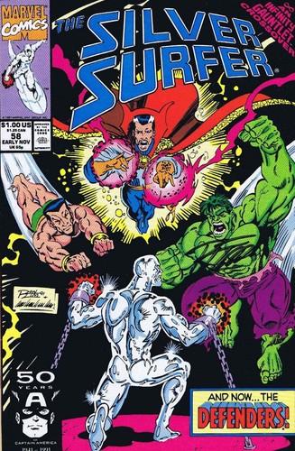Silver surfer marvel - surfer, #58