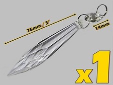 Cut Glass Crystals Chandelier Droplets Wedding Drops Beads Light Spare Parts New