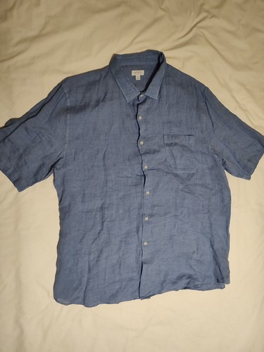 Sunspel linen shirt - mens, xxl