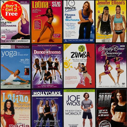 Fitness dvd exercise workout - dvd,