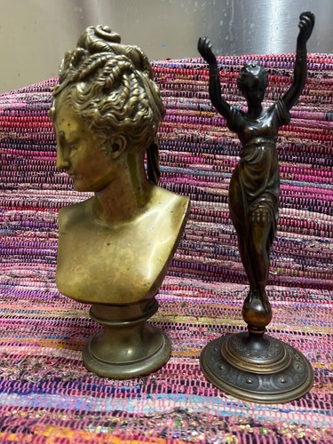 Two 19th century bronzes
