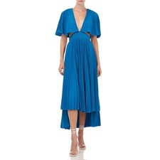 AMUR Dara Pleated Cut Out Midi