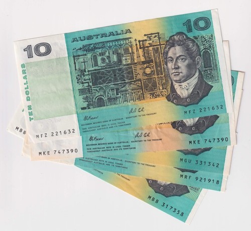 Australian paper note - $10,