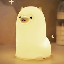 LED Alpaca Night Light Touch