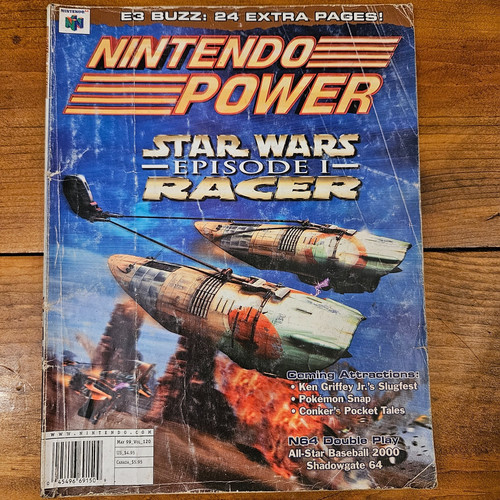 Vtg nintendo power vol 120 - vol,