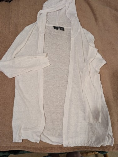 Tahari 100 linen hooded - 100%,