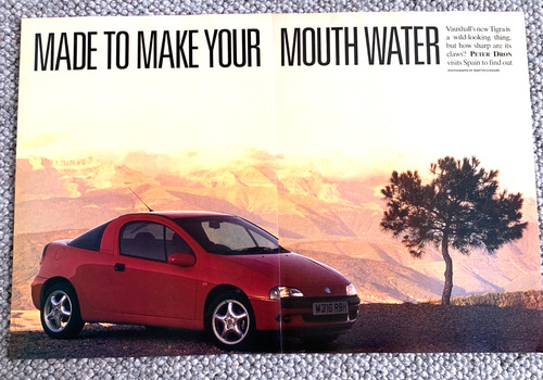Vauxhall tigra launch - vauxhall,
